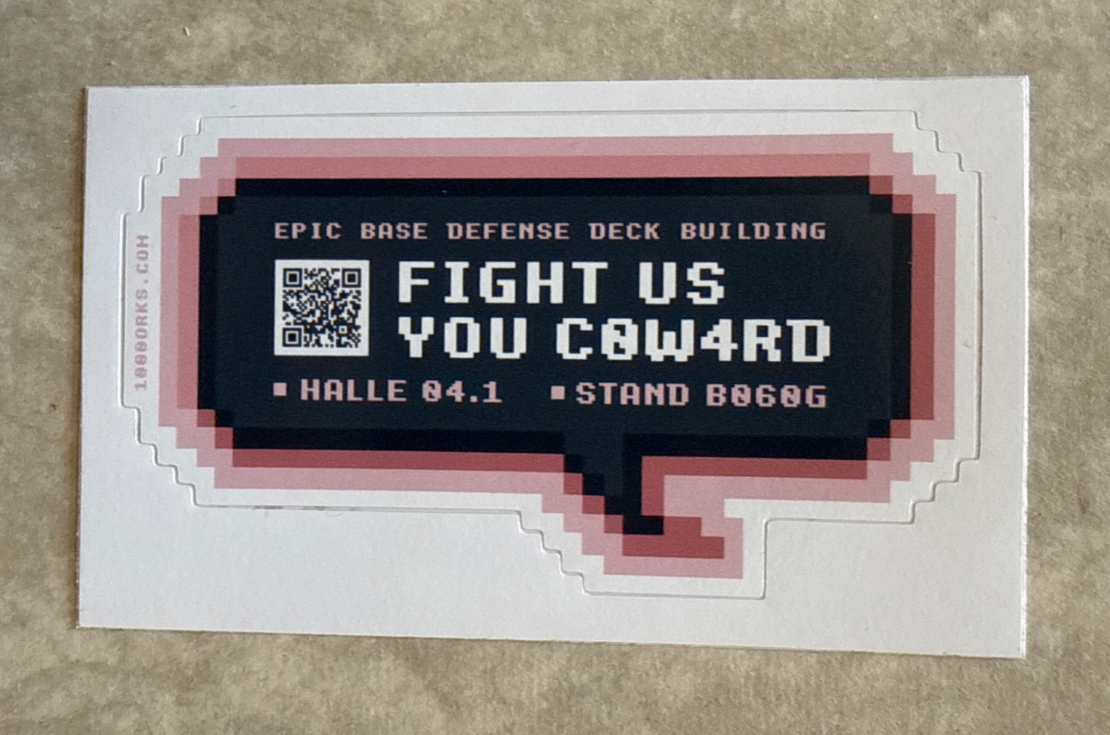 Fight us you c0w4rd