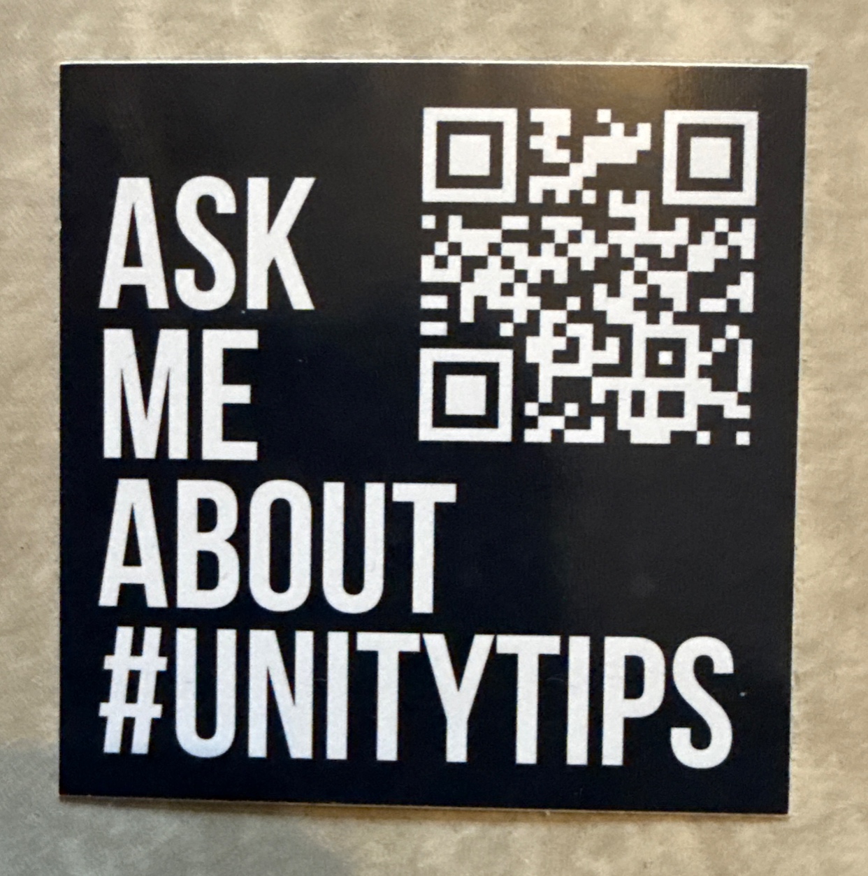 Ask me about #unitytips