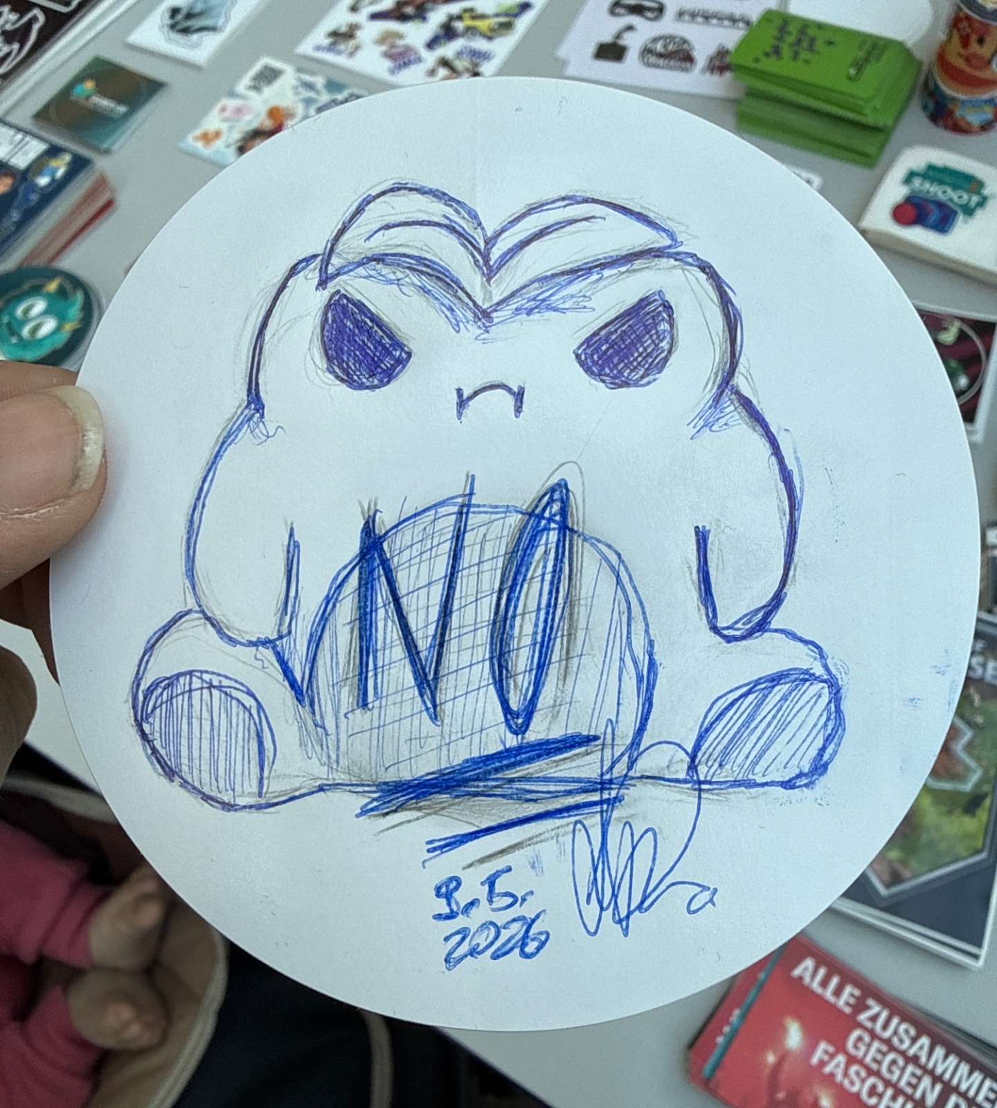 Angy Frog