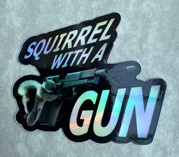 Squirrel With A Gun