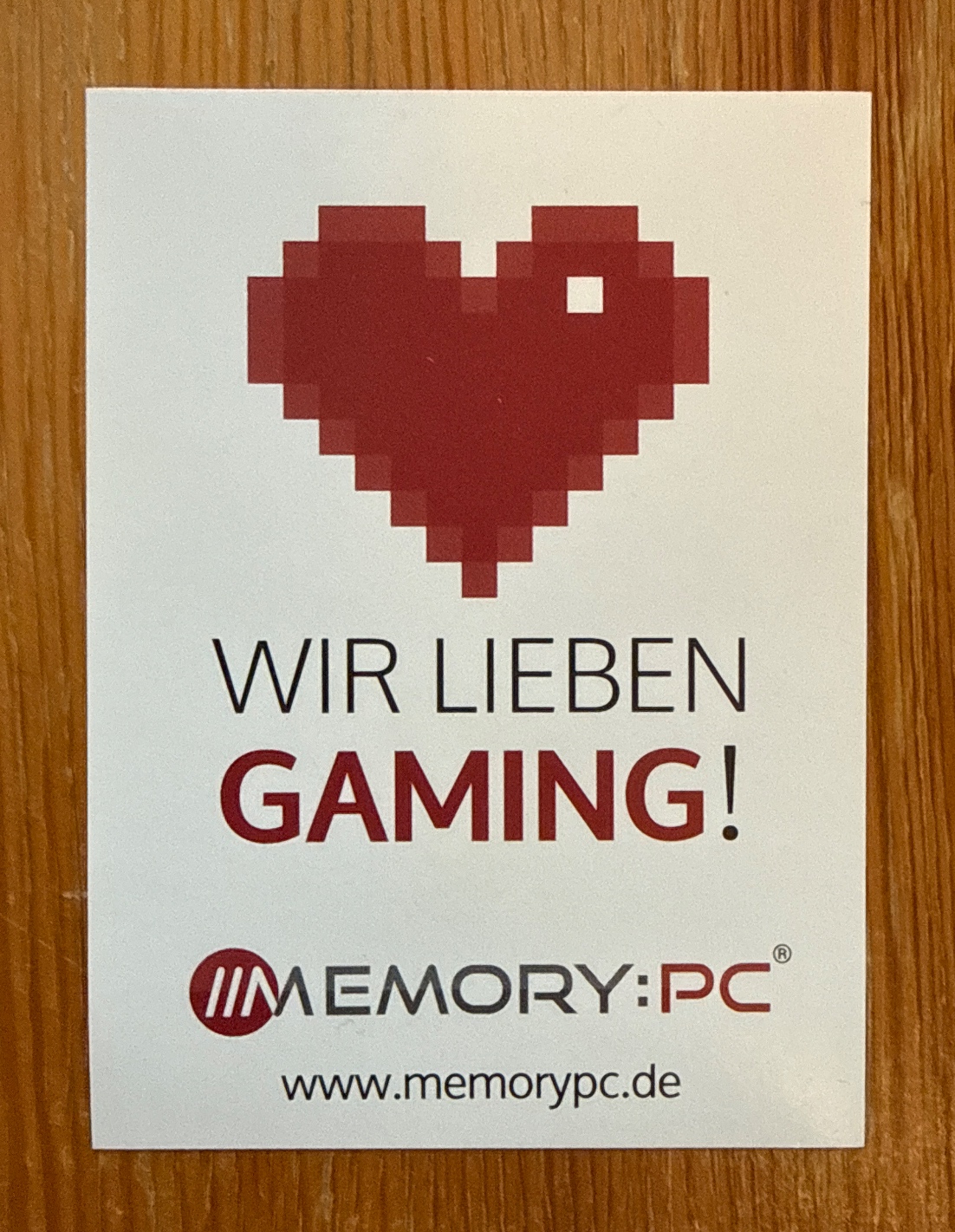 Wir lieben Gaming - Memory PC