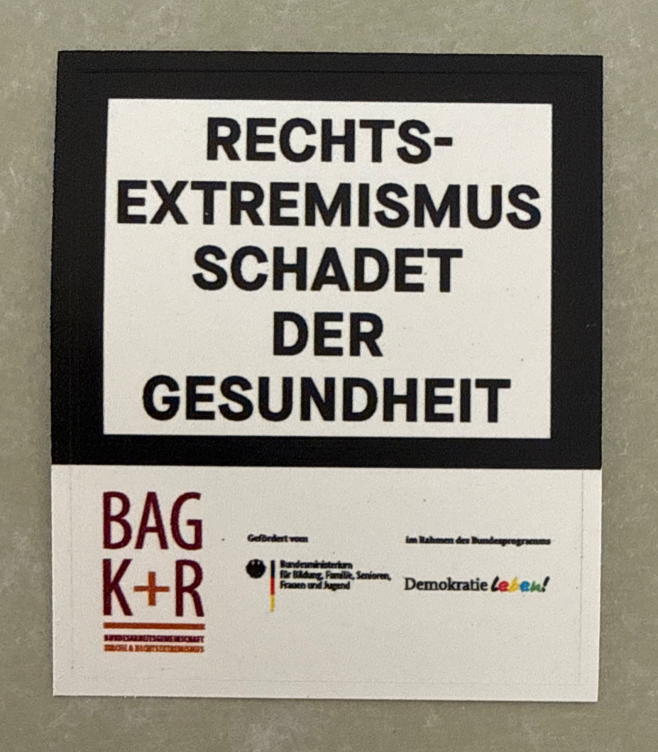 Rechtsextremismus schadet der Gesundheit