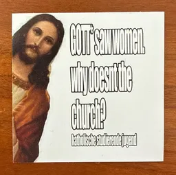 Gott saw women. Why doesn’t the church?