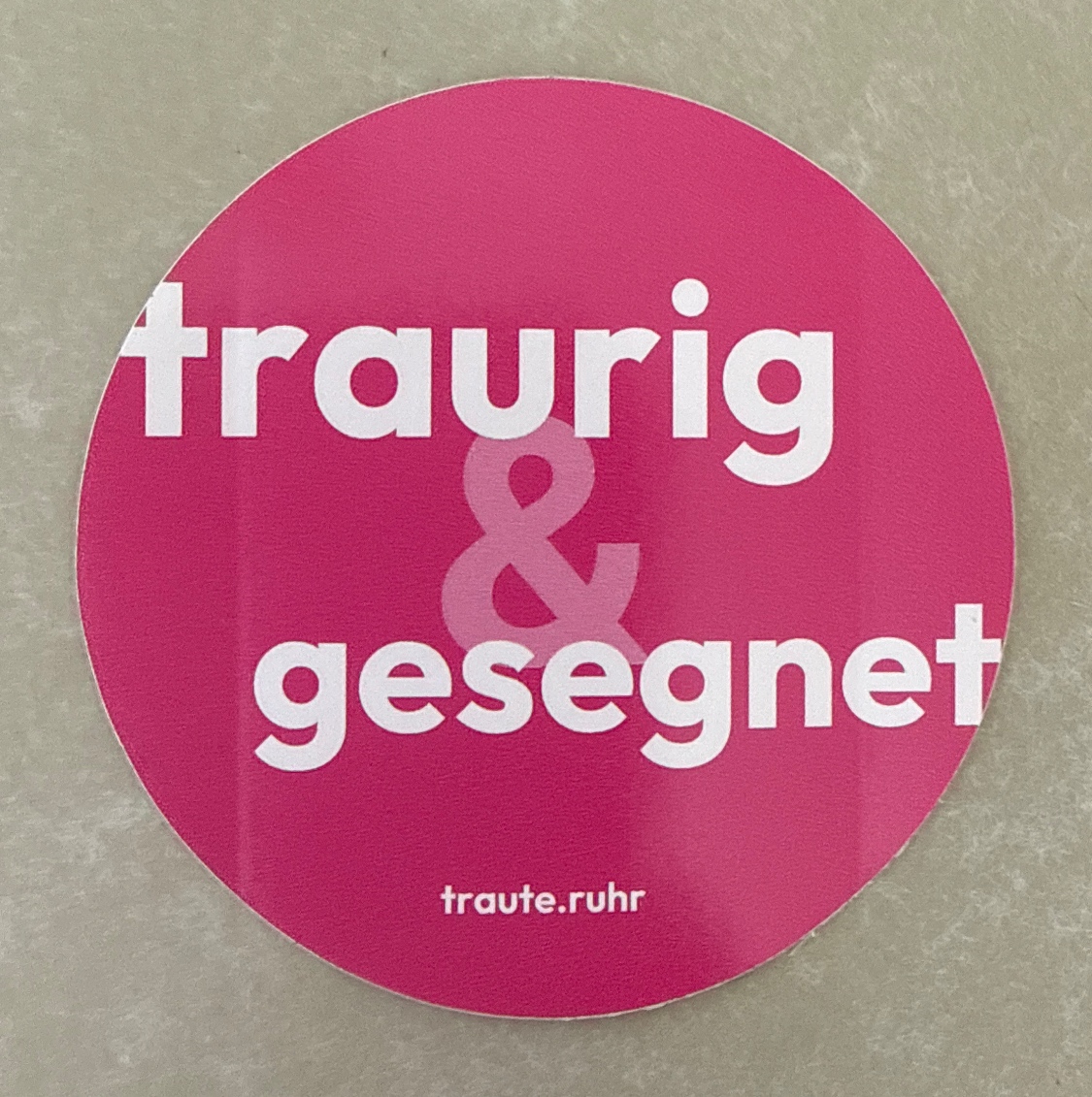 Traurig & Gesegnet