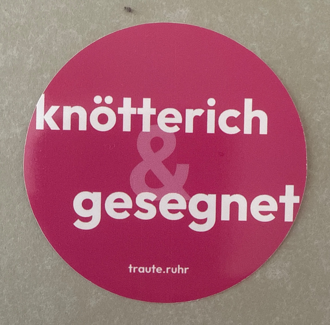 Knöterich & Gesegnet