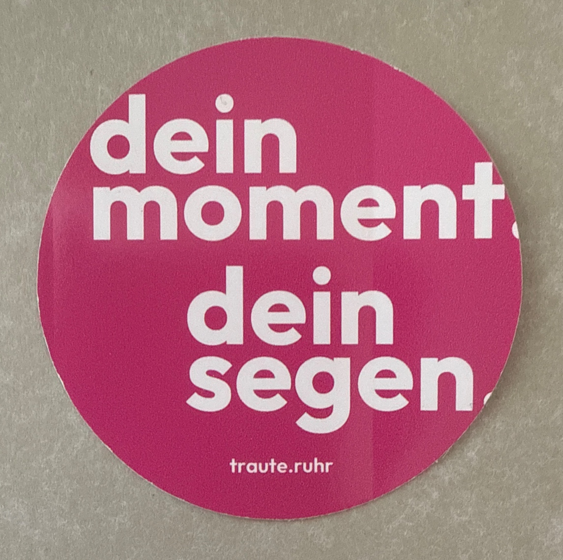 Dein Moment Dein Segen