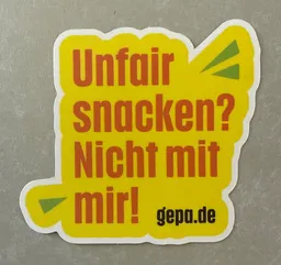 Unfair snacken? Nicht mit mit mir!
