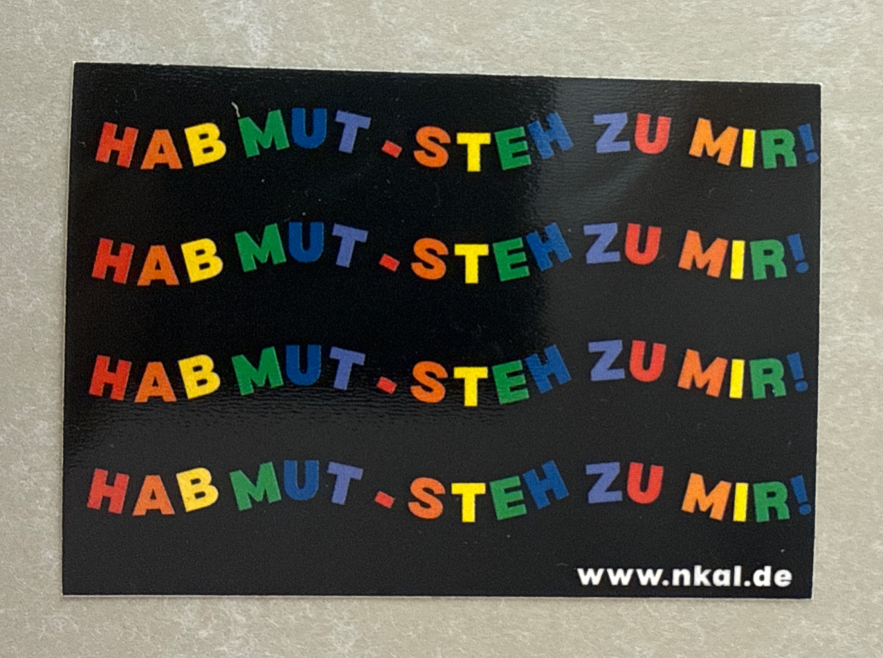 Hab Mut - Steh zu mir!