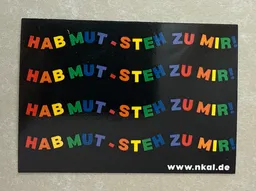 Hab Mut - Steh zu mir!