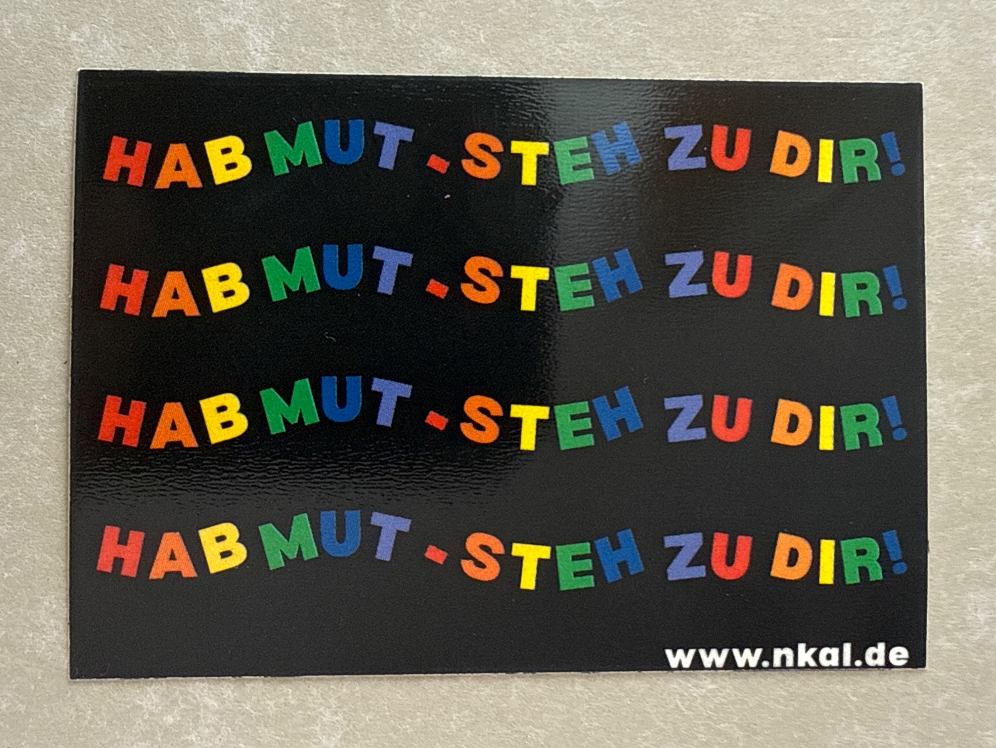 Hab Mut - Steh zu dir!