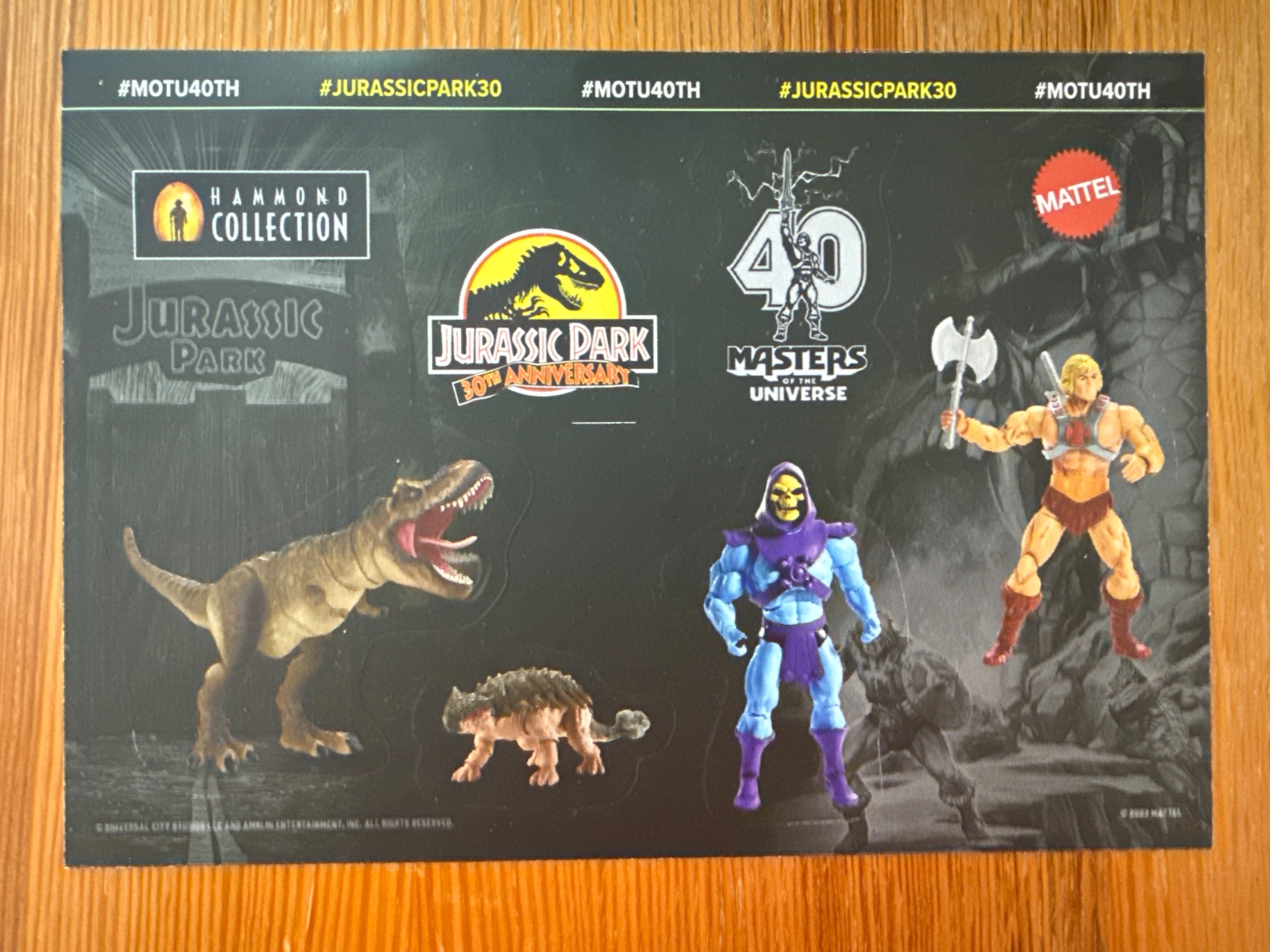 Jurassic Park 30th Anniversary Sheet