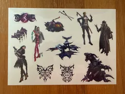 Bayonetta 3 Stickersheet