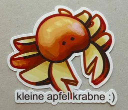 kleine apfel krabne :)