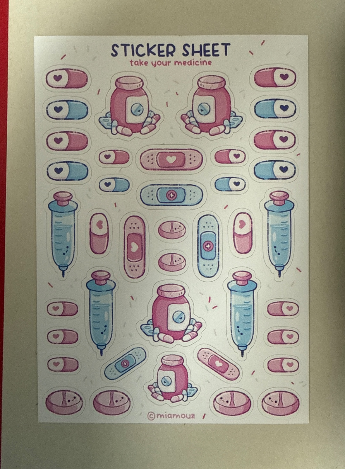 sheet - Take your medicine
