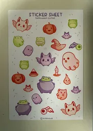 Sheet - Halloween Cuties