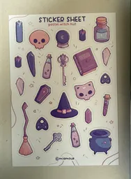 Sheet - Pastel Witch Hut