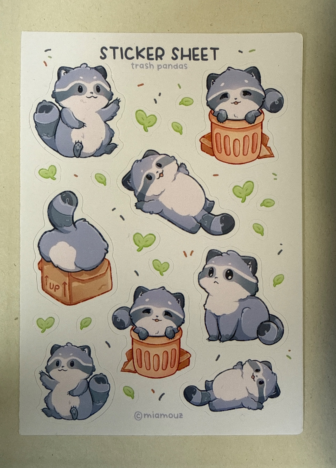 Sheet - Trash Pandas