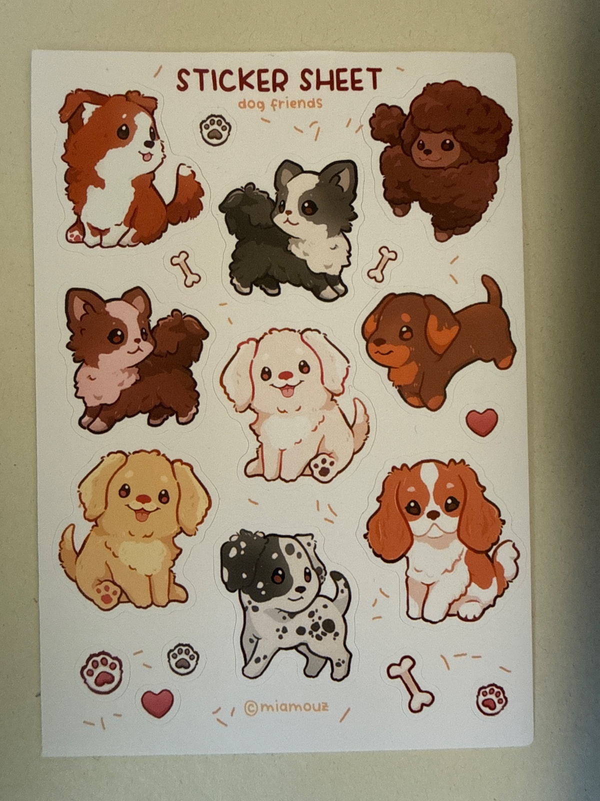 Sheet - Dog Friends