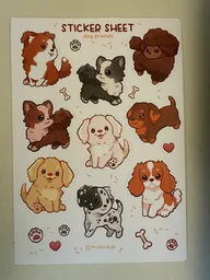 Sheet - Dog Friends