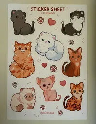 Sheet - Cat Friends
