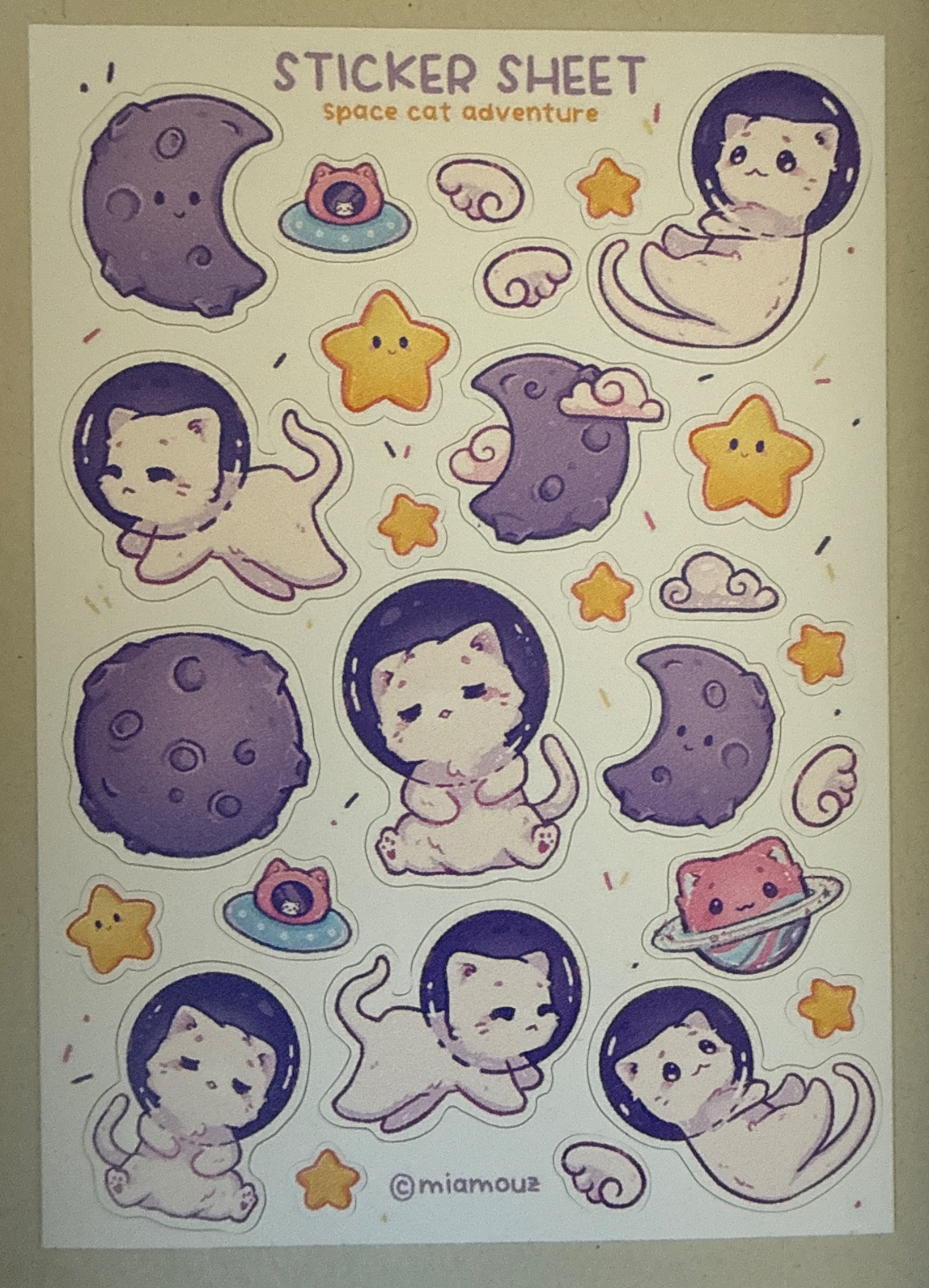 Sheet - Space Cat Adventure
