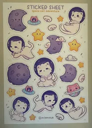 Sheet - Space Cat Adventure