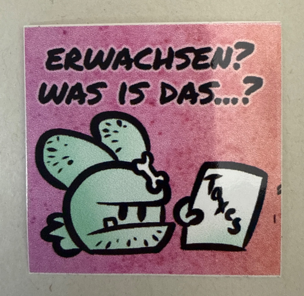 Erwachsen? Was ist das…?