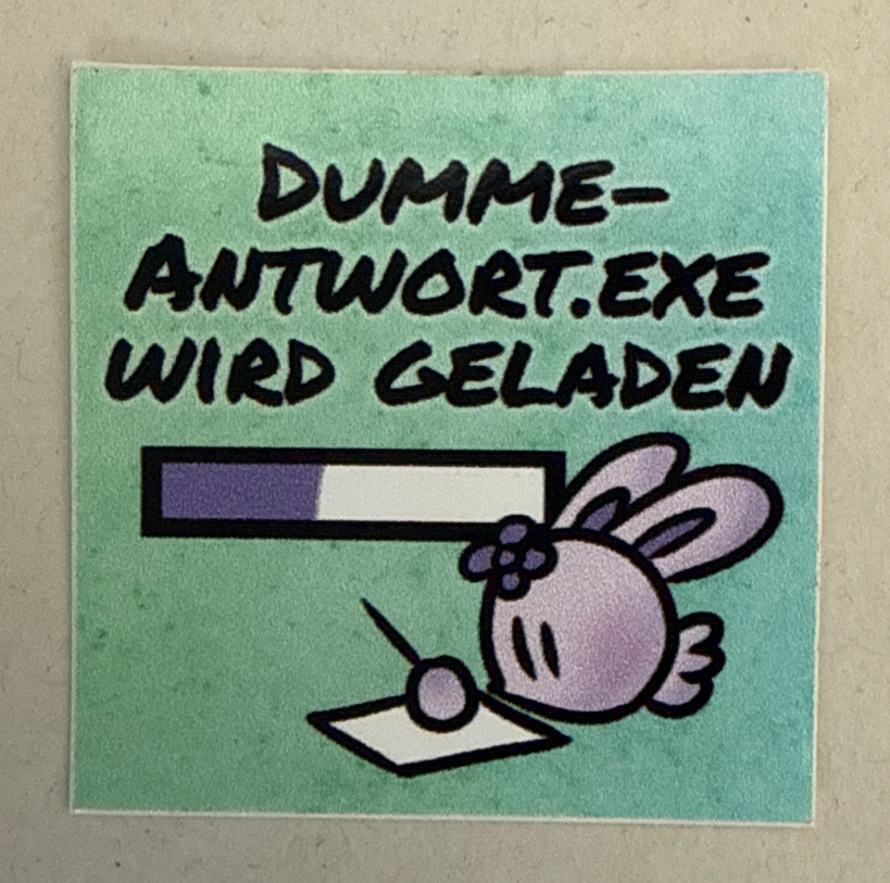 Dumme-Antwort.exe wird geladen