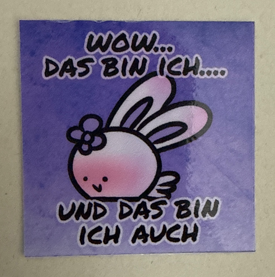 Wow… Das bin ich… und das bin ich auch.