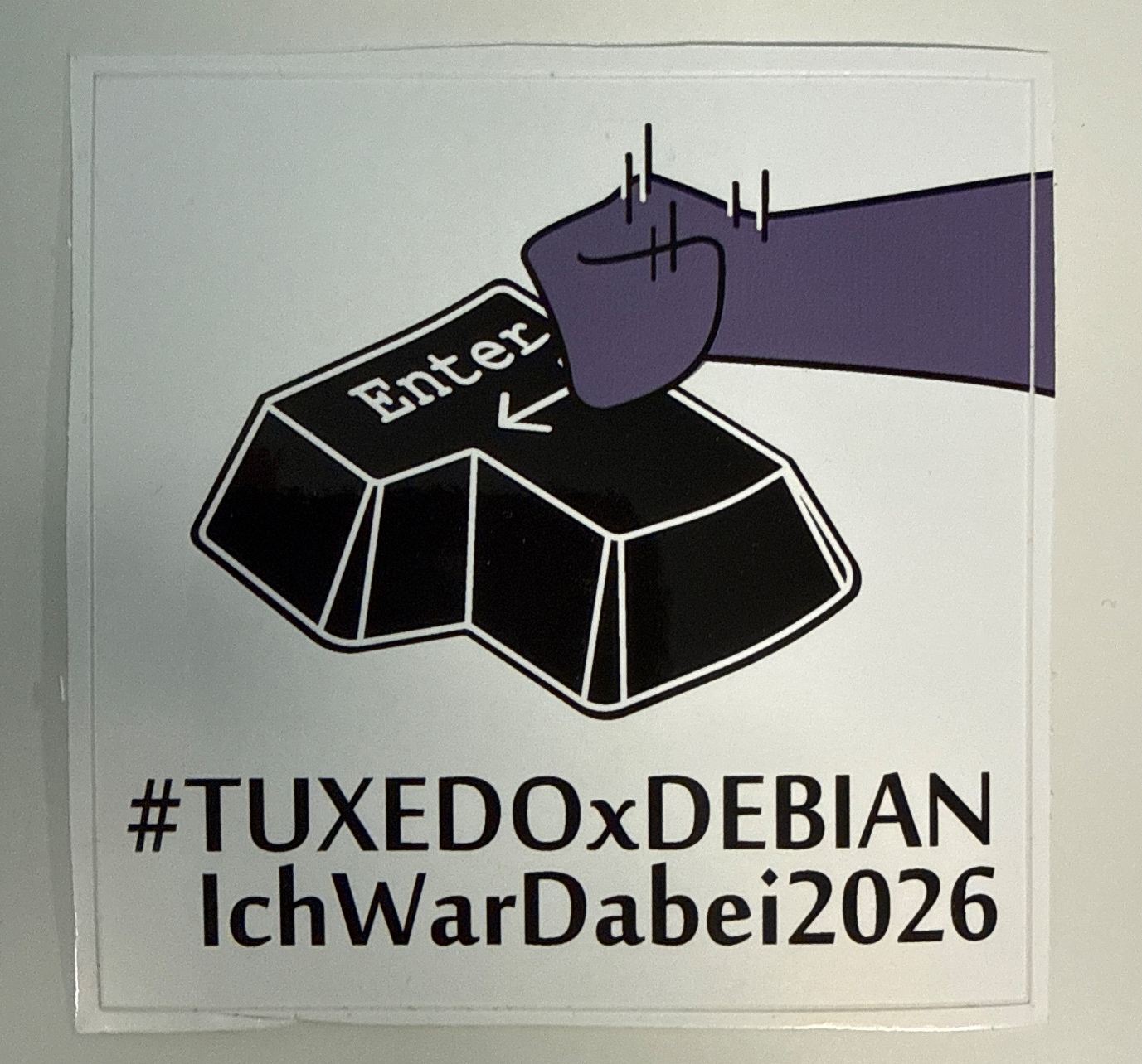 #TUXEDOxDEBIAN IchWarDabei2026