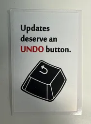 Updates deserve an undo button - TUXEDO OS